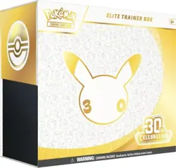 Pokemon 30th Anniversary Celebrations ETB (PRESALE) SEALED - Image 1