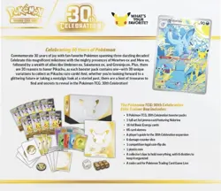 Pokemon 30th Anniversary Celebrations ETB (PRESALE) SEALED - Image 2
