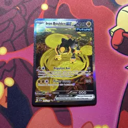 Iron Boulder ex - 207/162 - Pokemon Temporal Forces Special Illustration Rare NM - Image 1