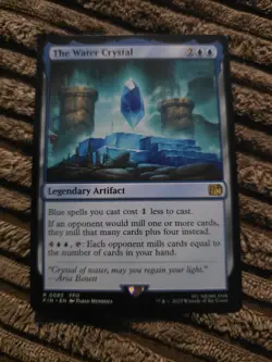 The Water Crystal Final Fantasy MTG Card Regular Rare 0085 - Image 1