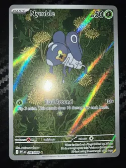 Pokemon TCG Phantasmal Flames Nymble Illustration Rare 096/094 - Image 1