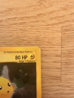 Raichu 27/144 Skyridge Set Rare Vintage Pokemon e-Reader Yuka Morii WOTC NM - Image 4