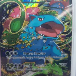 Venusaur EX XY123 XY Holo Full Art Black Star Promo Pokemon TCG 2016 Near Mint - Image 2