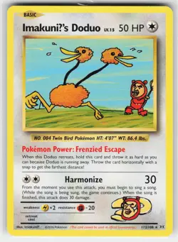 ImakuniU's Doduo 112/108 SEC Evolutions Pokemon Moderately Played - Image 1