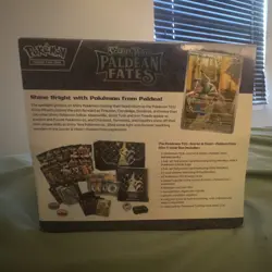 Pokemon Center Paldean Fates Elite Trainer Box ETB Near Mint NM - Image 2