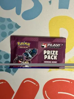 Pokemon TCG Play Pokemon Series 9 Prize Pack Sealed Promo Pack - Image 1