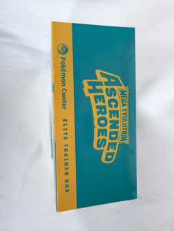 Ascended Heroes Pokemon Center ETB (Elite Trainer Box) SEALED *IN HAND* - Image 2
