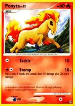 Ponyta 72/99 Platinum Arceus Common PERFECT MINT! Pokemon - Image 1
