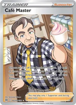 Pokemon - TG25/TG30 - Cafe Master - Brilliant Stars - Image 1