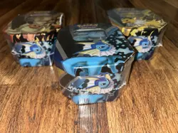 Pokemon Eevee Evolutions Tin Set All 3 Pieces, Evolving Skies - Image 2