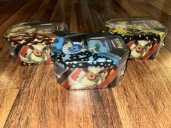 Pokemon Eevee Evolutions Tin Set All 3 Pieces, Evolving Skies - Image 3