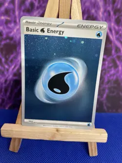 Pokemon Card - Pokemon 151 Water Energy SVE 003 Cosmos Holo Rare - Image 1