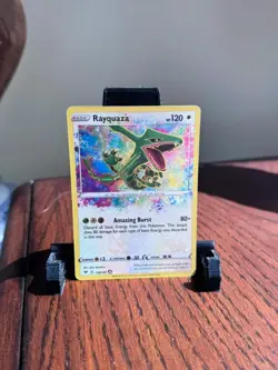 Rayquaza 138/185 Amazing Rare Holo Vivid Voltage Pokemon Card NM/M - Image 1