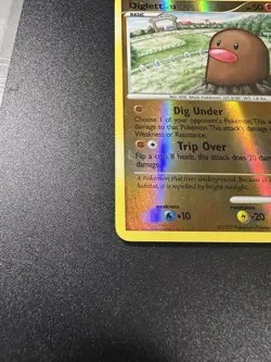 Diglett 72/127 Platinum Reverse Holo Pokemon TCG English 2009 - Image 5
