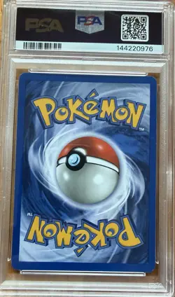 2001 Pokemon Neo Revelation Ampharos 01/64 1st Edition Holo PSA 7 *HEAD SWIRL* - Image 2