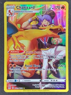 Pokemon Charizard TG03/TG30 LOR Lost Origin Trainer Gallery LP/NM - Image 1