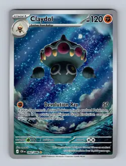 Claydol 092/086 Holo Illustration Rare Chaos Rising Pokemon Near Mint - Image 1
