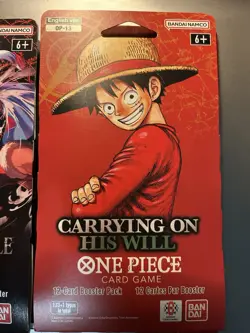 One Piece TCG OP-13 x 2 & OP-16 x 2- Sleeved Booster Packs Lot of 4 English - Image 3
