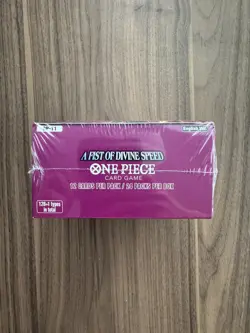 OP-11 A FIST OF DIVINE SPEED: One Piece CCG Booster Box ENG - FACTORY SEALED - Image 2