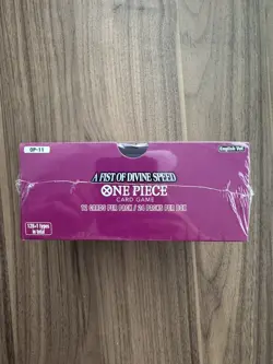 OP-11 A FIST OF DIVINE SPEED: One Piece CCG Booster Box ENG - FACTORY SEALED - Image 4