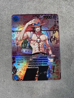 Portgas.D.Ace 2025 One Piece Carrying On His Will Red Super Alternate Art #119 - Image 1