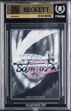 2025 WEISS SCHWARZ: JAPANESE ROSE SPRITE - DOUBLE RARE VOWS, MISAKI BGS 10 - Image 2