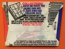 1989 Fleer basketball sealed 15 card pack Jordan Pippen Rodman Johnson Bird Webb - Image 5