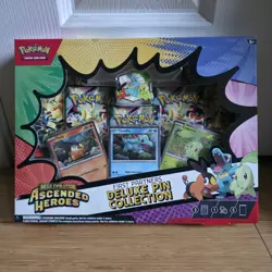 Pokemon Ascended Heroes First Partner Deluxe Pin Collection Box Sealed - Image 1