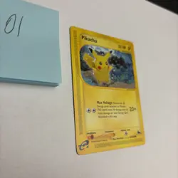 Pikachu 84/144 Skyridge Regular Non Holo Rare 2003 Pokemon TCG WOTC-E-READER - Image 5