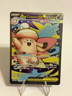 Mega Clefable EX 103/088 EN 320 HP Holo Ultra Rare Pokemon TCG - Image 1