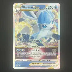 Glaceon VSTAR SWSH197 SWSH: Sword & Shield Promo Holo Pokemon, NM - Image 1
