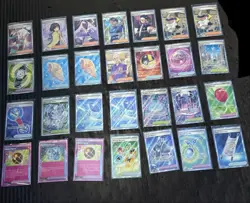 Pokemon TCG Full art Trainer 28 card English lot 65% of Collector price - Image 1