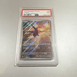Pokemon PSA 9 Latios Illustration Rare Holo Surging Sparks 203/191 Eng 2024 - Image 1