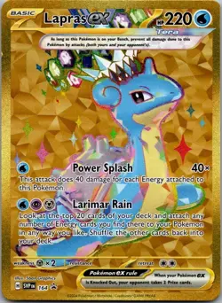 Lapras ex 164 Holo Promo Scarlet & Violet Promo Pokemon Near Mint - Image 1