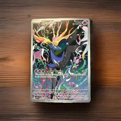 Pokemon TCG Xerneas Illustration Rare Full Art Holo HP130 091/086 Chaos Rising - Image 1