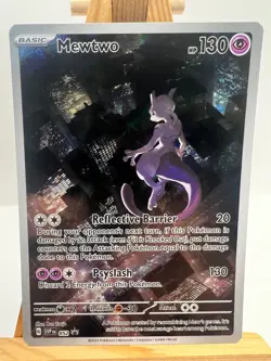 Pokemon TCG - S&V 151 - SVP052 Mewtwo ex - Black Star Promo - NM/M - Image 1