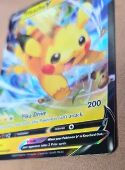 Pikachu V SWSH285 Sword & Shield Promo Card Near Mint Condition - Image 5