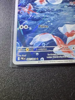 Pokemon TCG Goldeen 087/084 ME05: Pitch Black Illustration Rare Full Art - Image 2