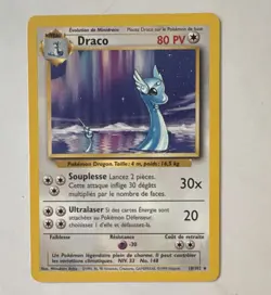 WOTC Draco 18/102 Fossil Regular Uncommon 1999 French 80 HP Unlimited - Image 1