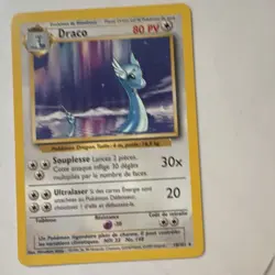 WOTC Draco 18/102 Fossil Regular Uncommon 1999 French 80 HP Unlimited - Image 3