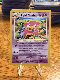 Pokemon TCG Light Slowbro Unlimited Uncommon Neo Destiny 051/105 Vintage NM/Mint - Image 1