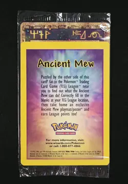 Ancient Mew Pokemon The Power Of One Movie 2000 Promo Rare New Factory Sealed - Image 3