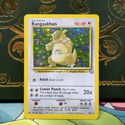 Kangaskhan 5/64 Jungle Unlimited HOLO LP WOTC 1999 Pokemon - Image 1