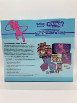 Pokemon TCG Fusion Strike Pokemon Center ETB Elite Trainer Box Sealed w/ Case - Image 3