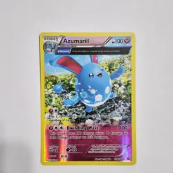 Pokemon TCG Azumarill Alpha 104/160 Primal Clash Reverse Holo NM - Image 1