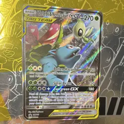 The Pokemon Company Celebi & Venusaur GX SM167 SM Promo Holo ENG 2019 HP270 - Image 3