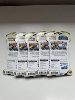Pokemon TCG Silver Tempest Sleeved Booster Packs (x5) New & Sealed - Image 2