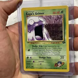 Koga's Grimer 78/132 - Gym Challenge - VINTAGE WOTC POKEMON CARD - NM Nintendo - Image 2