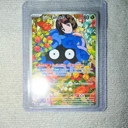 The Pokemon Company Pokemon TCG Erika's Tangela 218/217 SV 151 IR Holo 80HP - Image 1