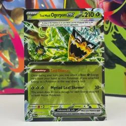 Teal Mask Ogerpon ex Prismatic Evolutions 012/131 NM Pokemon TCG NM - Image 1
